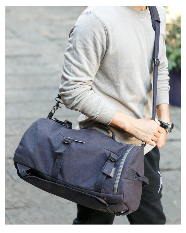 BowLift | Cylinder package Multifunctional Male Fashion Backpack