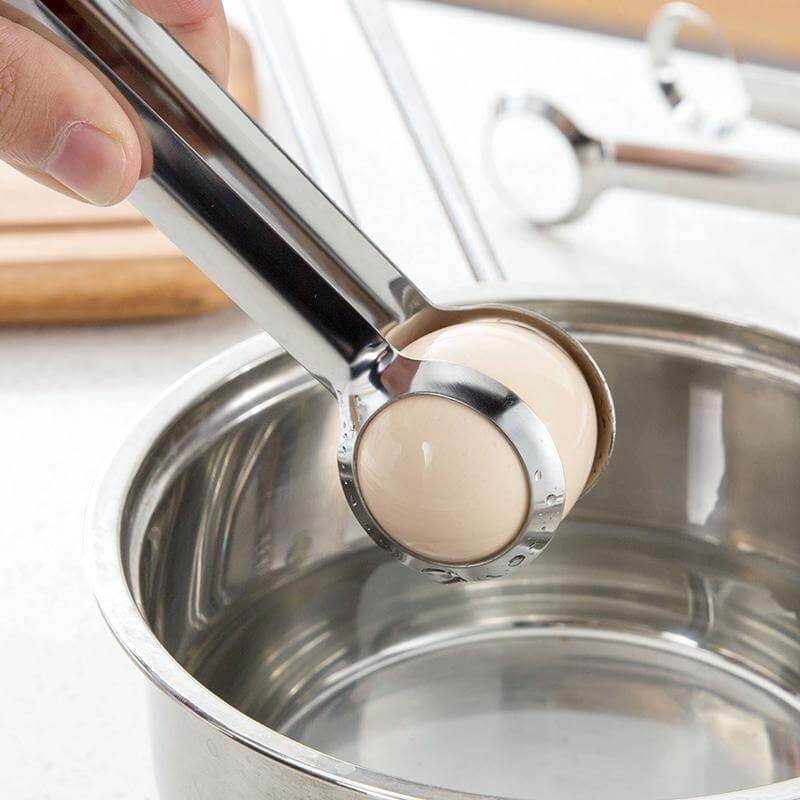 BowLift | 2pcs/lot Creative Stainless Steel Egg Clip