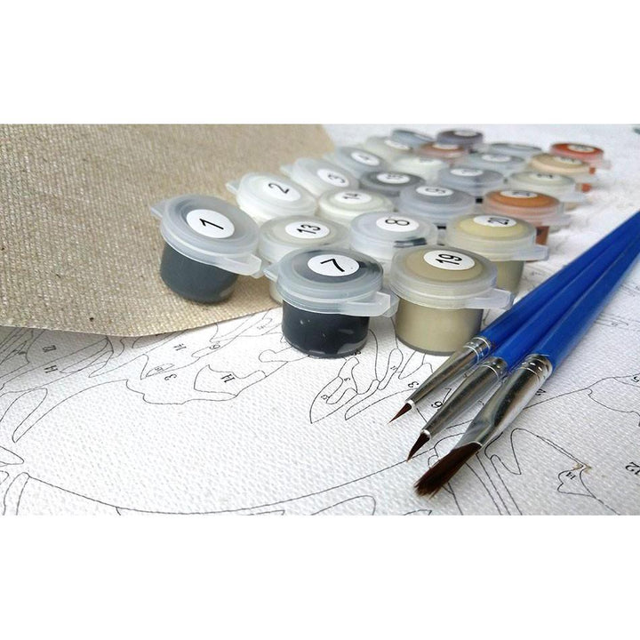 BowLift | European Flowers - Van-Go Paint-By-Number Kit
