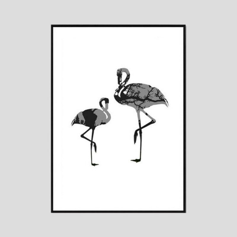 Nordic Nature Canvas Painting Animals - Canvas Wall Art Painting | Bowlift