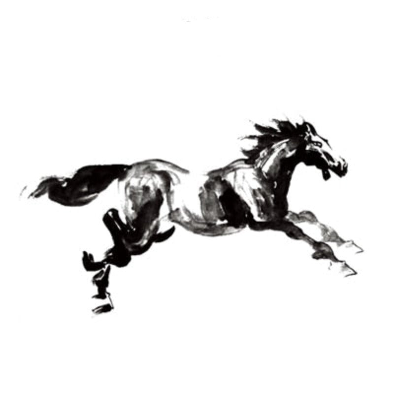 White And Black Chinese Style - Canvas Wall Art Painting | Bowlift