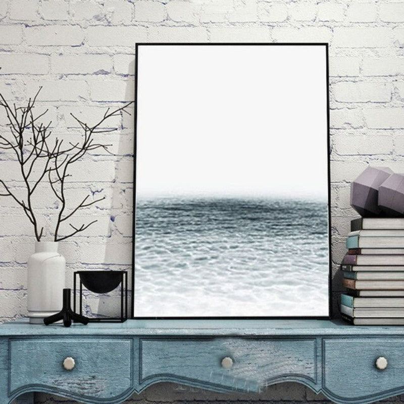 New Nordic Seaside Forest - Canvas Wall Art Painting | Bowlift