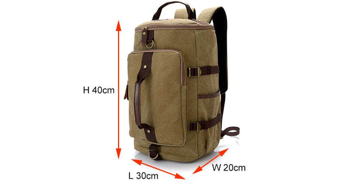 BowLift | Large Capacity Vintage Shoulder Backpack