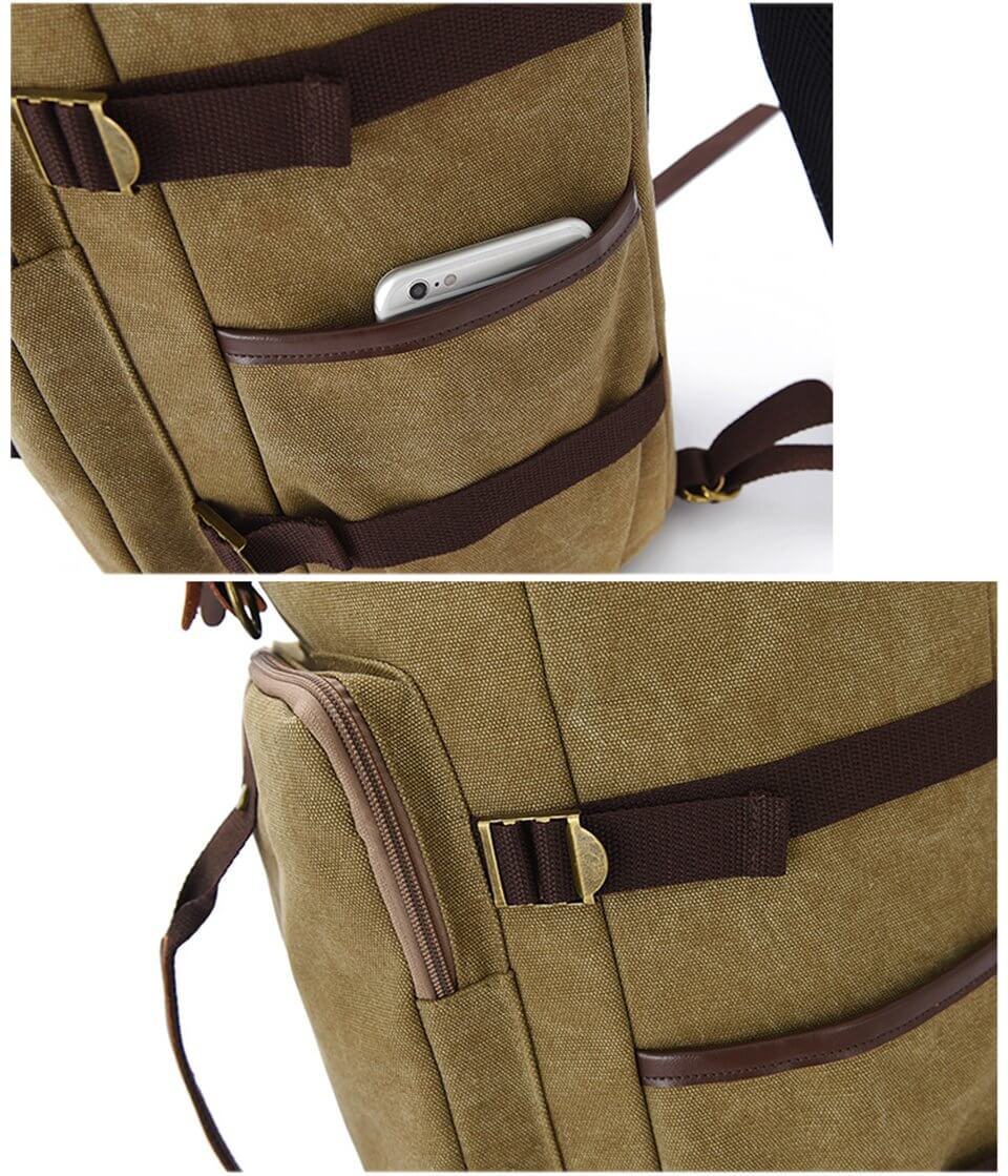 BowLift | Large Capacity Vintage Shoulder Backpack