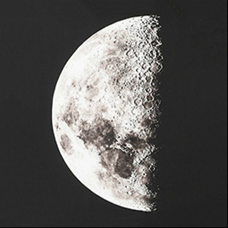 Moon Phases Canvas Painting Art Poster - Canvas Wall Art Painting | Bowlift