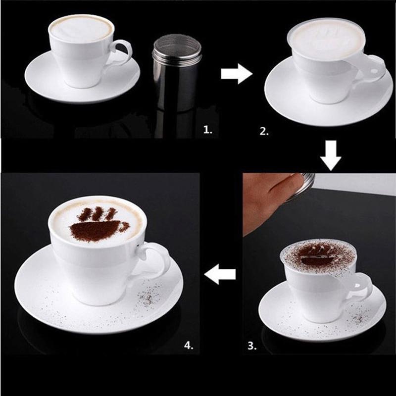 Latte Stencil Kit - 16 Piece Set | Bowlift