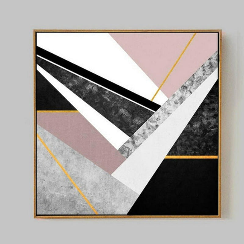 Color Contrast In Room - Canvas Wall Art Painting | Bowlift