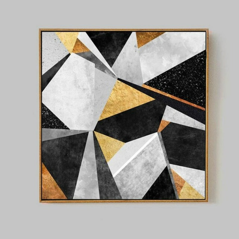 Color Contrast In Room - Canvas Wall Art Painting | Bowlift