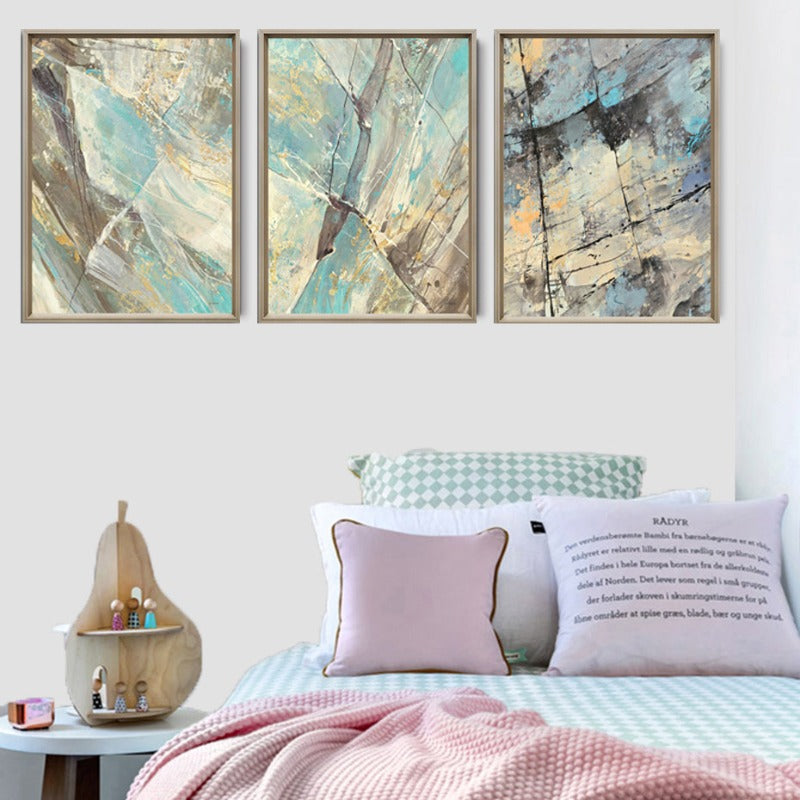 Multi Colors Canvas Painting Poster Prints - Canvas Wall Art Painting | Bowlift