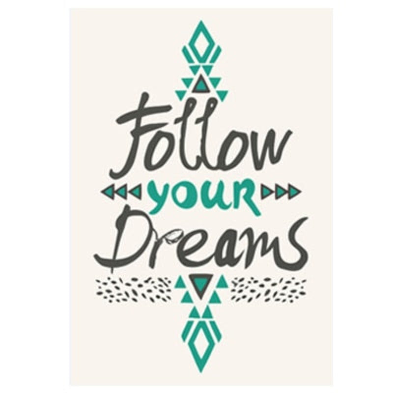 Follow Dreams - Canvas Wall Art Painting | Bowlift