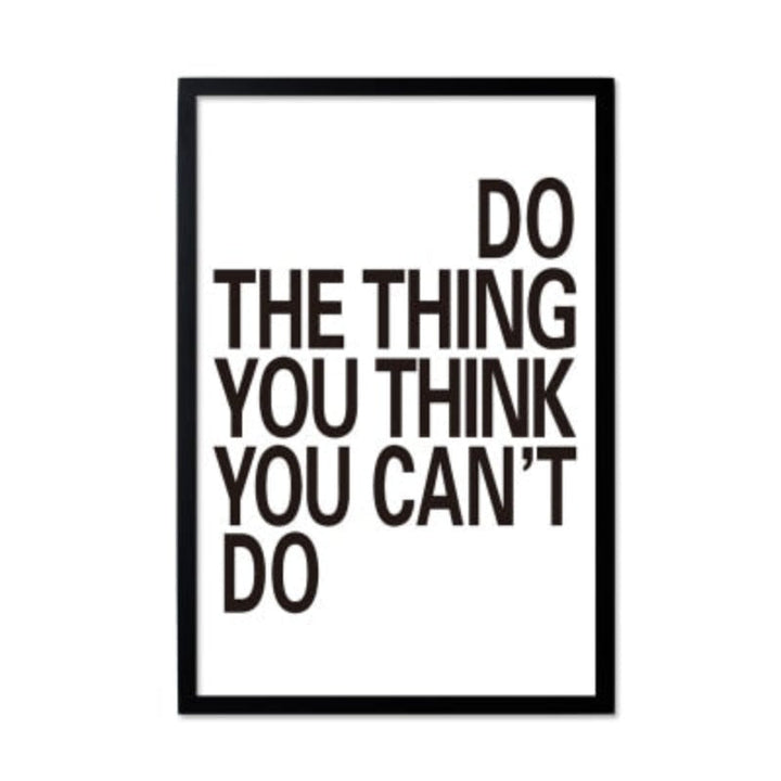 Modern Quotes Inspiring - Canvas Wall Art Painting | Bowlift