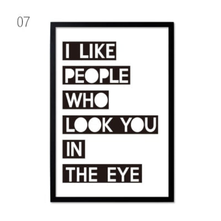 Modern Quotes Inspiring - Canvas Wall Art Painting | Bowlift