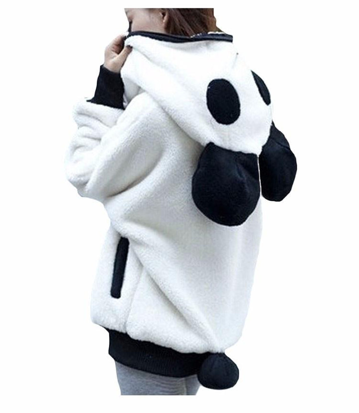 Fluffy Panda Hoodie | Bowlift