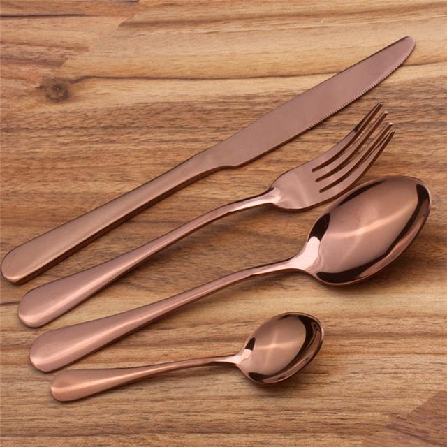 Prismatic Rainbow Cutlery (4 Piece Set) | Bowlift