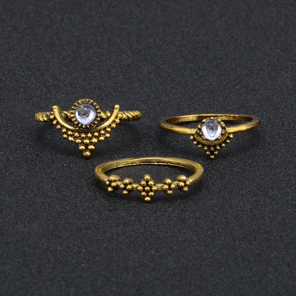 7 Piece Stack Vintage Rings | Bowlift