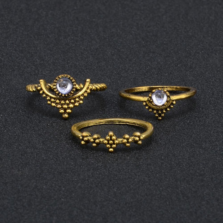 7 Piece Stack Vintage Rings | Bowlift