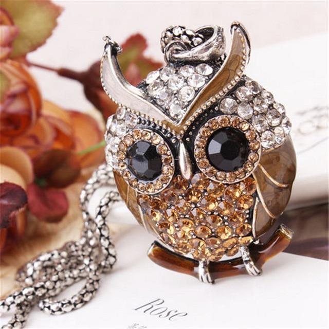 BowLift | Women Sweater Owl Chain Necklace