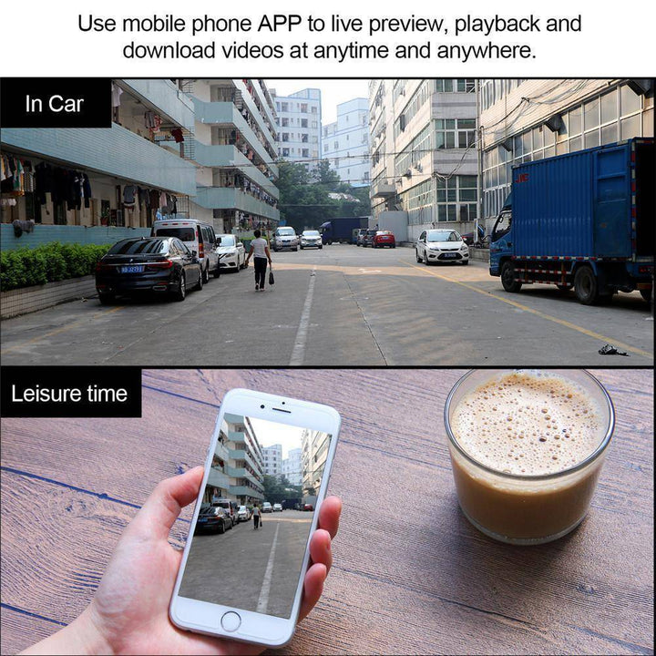 BowLift | 1080P Car Wireless WIFI Dash Cam DVR Camera Digital Registrar Video Recorder Road Camcorder APP Monitor DVR