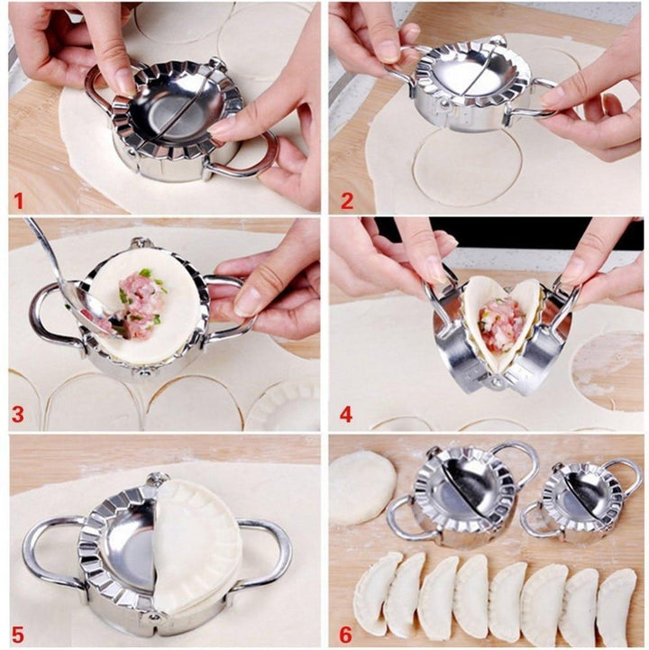 BowLift | 2PC Stainless Steel Dumpling and Empanada Maker