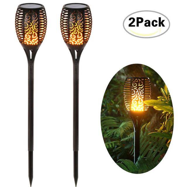 LED Outdoor Flickering Dancing Flames Lights | Bowlift