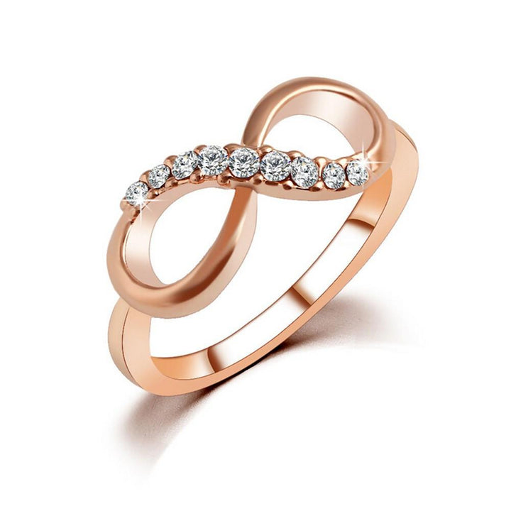 Luxury Gold Infinity Ring | Bowlift