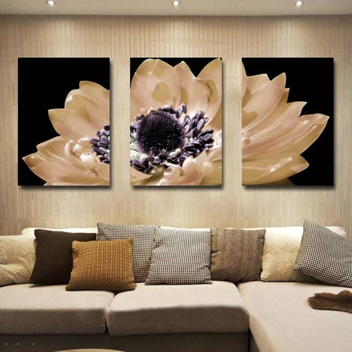 Open Flower - Canvas Wall Art Painting | Bowlift