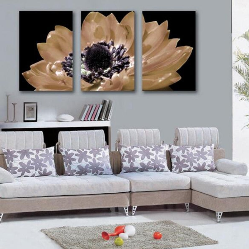 Open Flower - Canvas Wall Art Painting | Bowlift