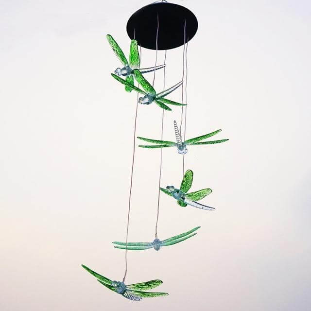 BowLift | Outdoor LED Solar Hummingbirds DrangFly Lamp