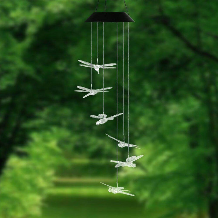 BowLift | Outdoor LED Solar Hummingbirds DrangFly Lamp