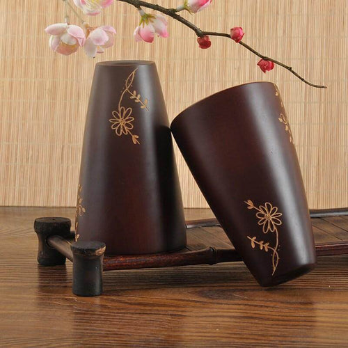 BowLift | Natural Wooden Japanese Cup