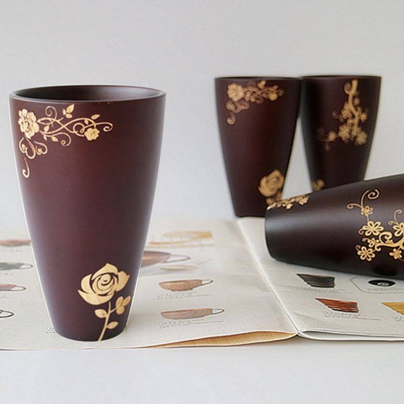 BowLift | Natural Wooden Japanese Cup