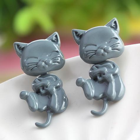 Bijoux Cat Earrings - Stud | Bowlift