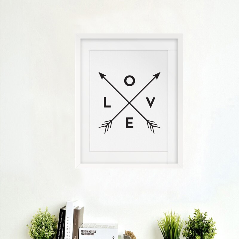 Arrows Of Love - Canvas Wall Art Painting | Bowlift