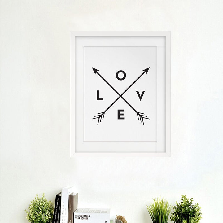 Arrows Of Love - Canvas Wall Art Painting | Bowlift