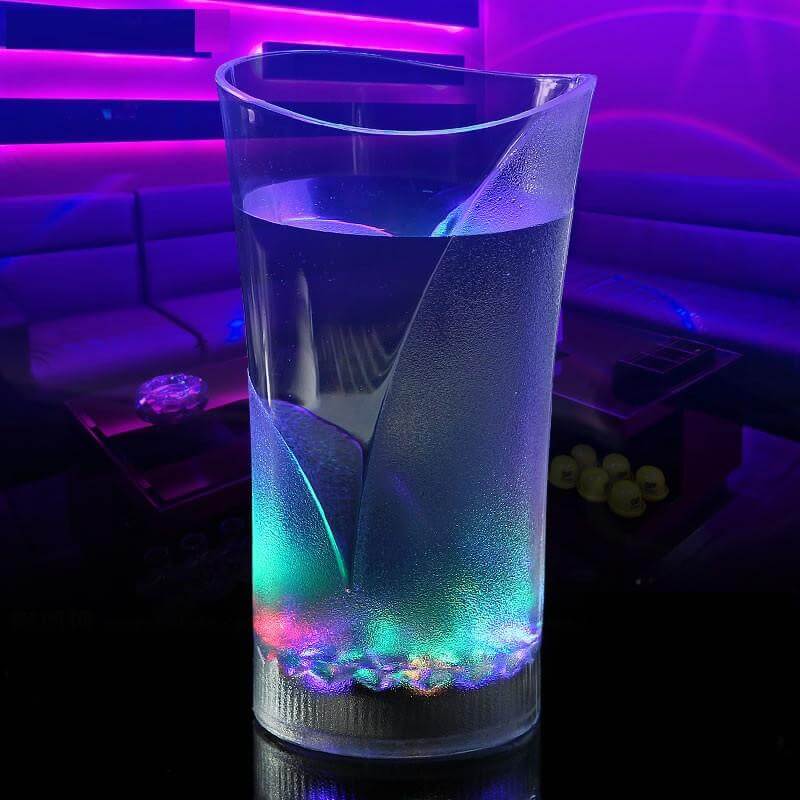 Valentine Day Flashing Colorful LED Light Up Cup Glass | Bowlift