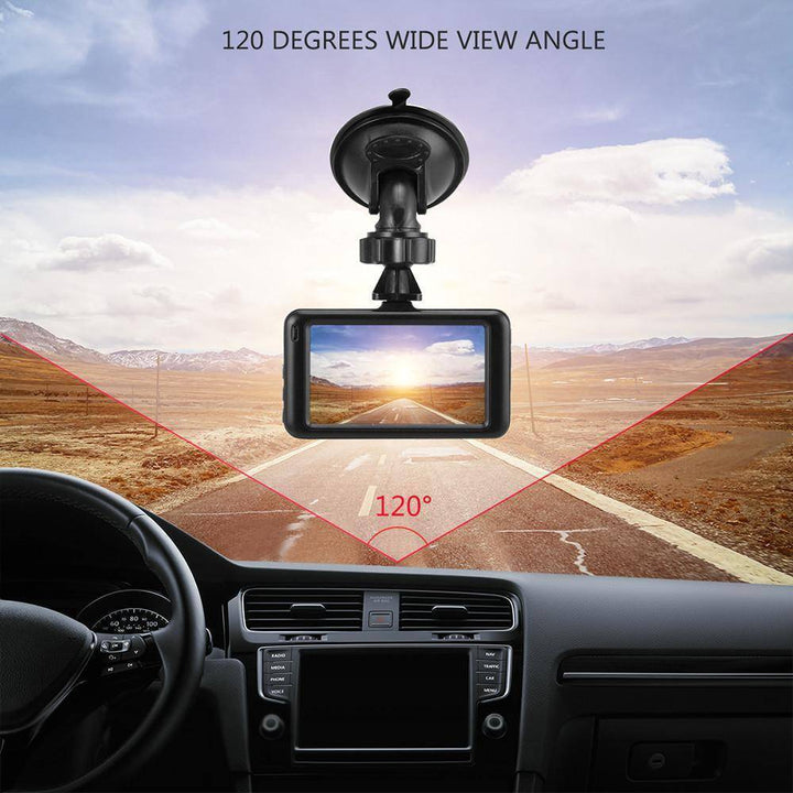 BowLift | 3 inch Dash Camera Car DVR Dash Cam Video Recorder HDMI HD 1080P Camcorder Night Vision Motion Detection Loop Recording