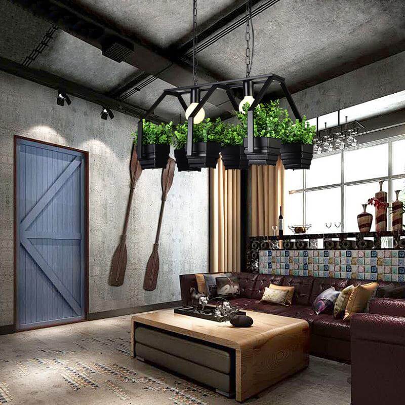 BowLift | Modern House Plant  with Lighting