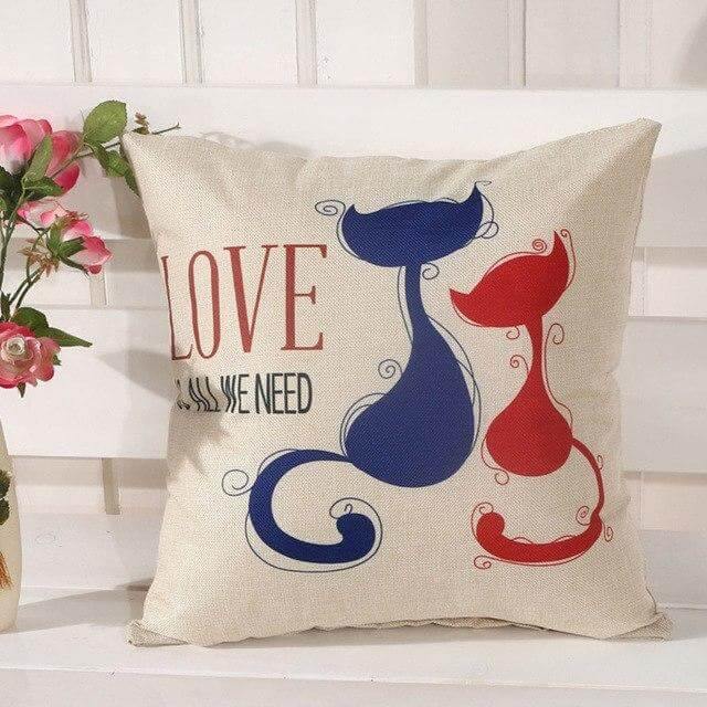 BowLift | Cat Pattern High Quality Pillow Cases