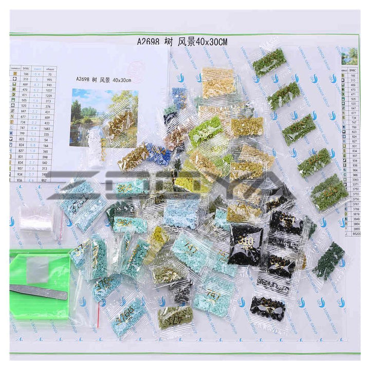 Color Bleed Rose - GemPaint Kit | Bowlift