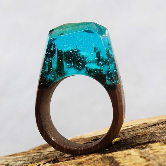 Quanta - Underwater Winter Resin Ring | Bowlift