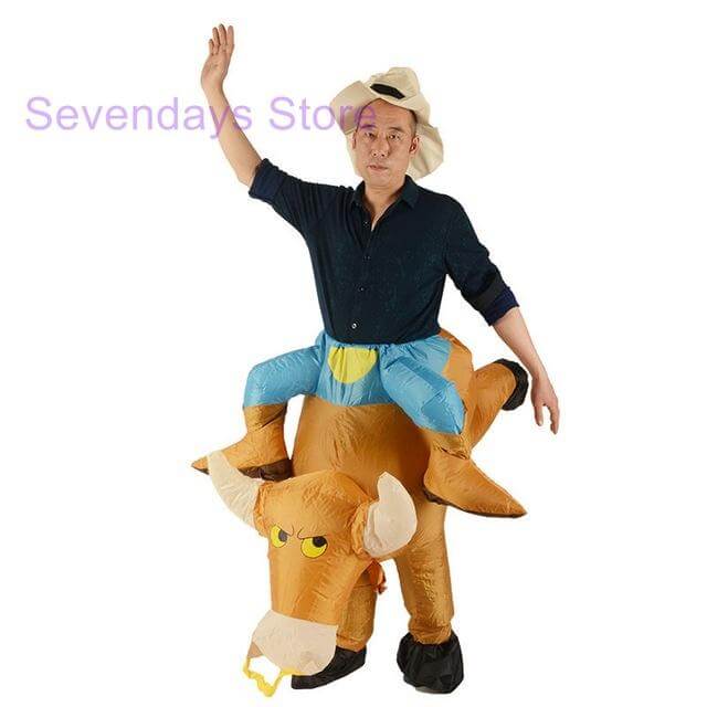 BowLift | Carnival Inflatable Dinosaur Cowboy and different Costume