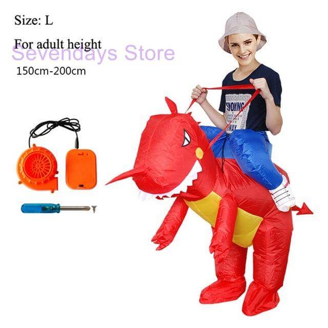 BowLift | Carnival Inflatable Dinosaur Cowboy and different Costume