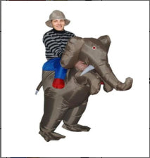 BowLift | Carnival Inflatable Dinosaur Cowboy and different Costume