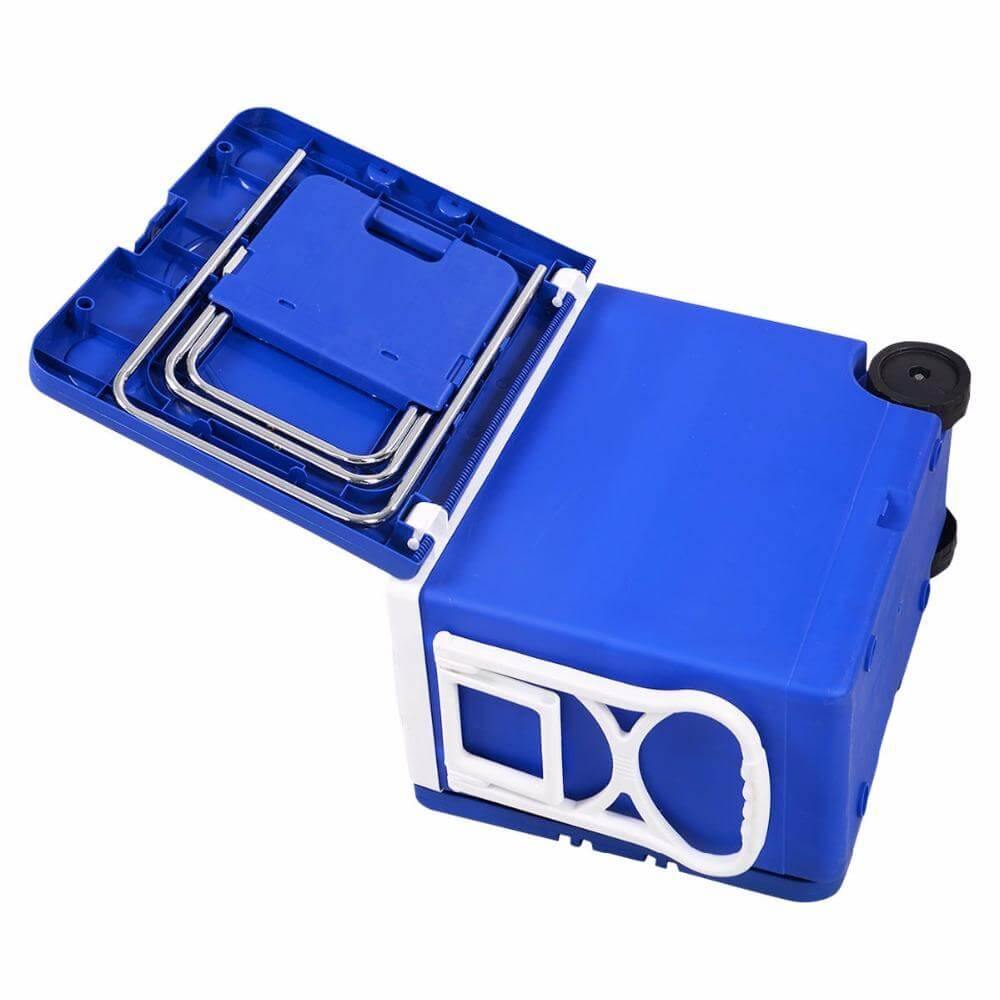 BowLift | Multi Function Foldable Rolling Cooler Box Picnic Camping Outdoor Furniture Set