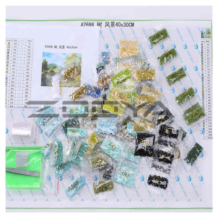 Mystical Flower - GemPaint Kit | Bowlift