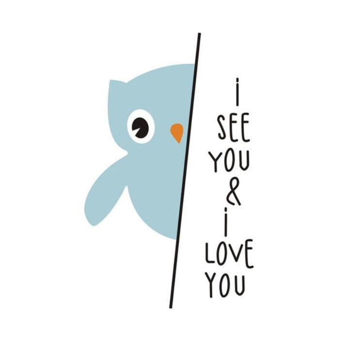 I See You I love you Sweet Quote Elephant | Bowlift