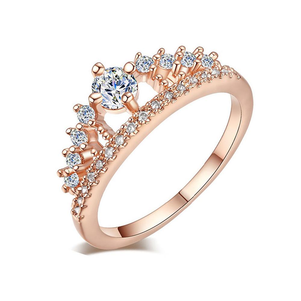 Princess Crown Crystal Ring | Bowlift