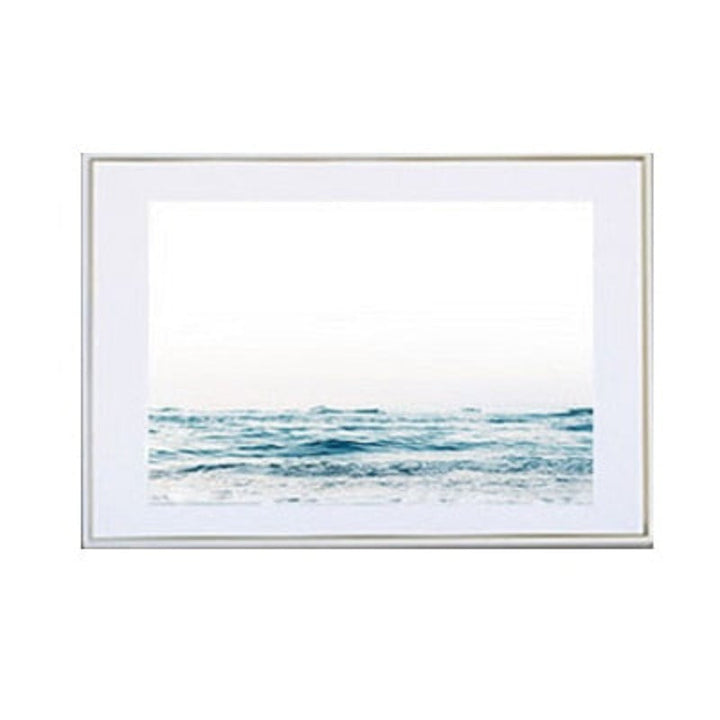 Nordic Seascape Life Inspiring Quotes - Canvas Wall Art Painting | Bowlift