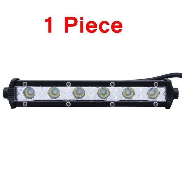 BowLift | 6 inch 24W Single row LED Light Bar Waterproof Offroad Cars