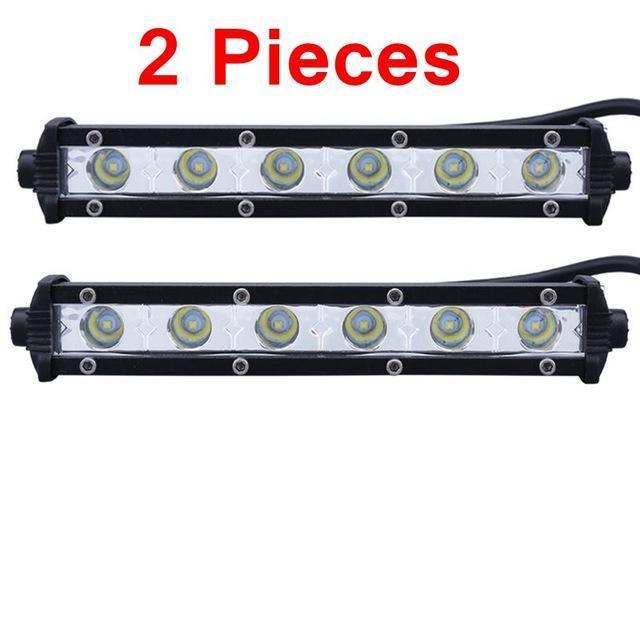 BowLift | 6 inch 24W Single row LED Light Bar Waterproof Offroad Cars